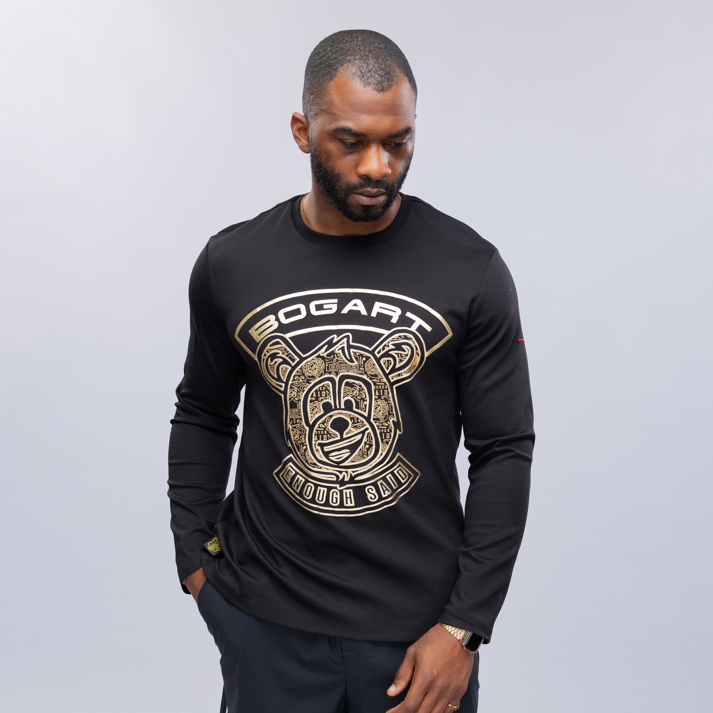 Bogart Rebellion Long-Sleeve Skull Crest Tee