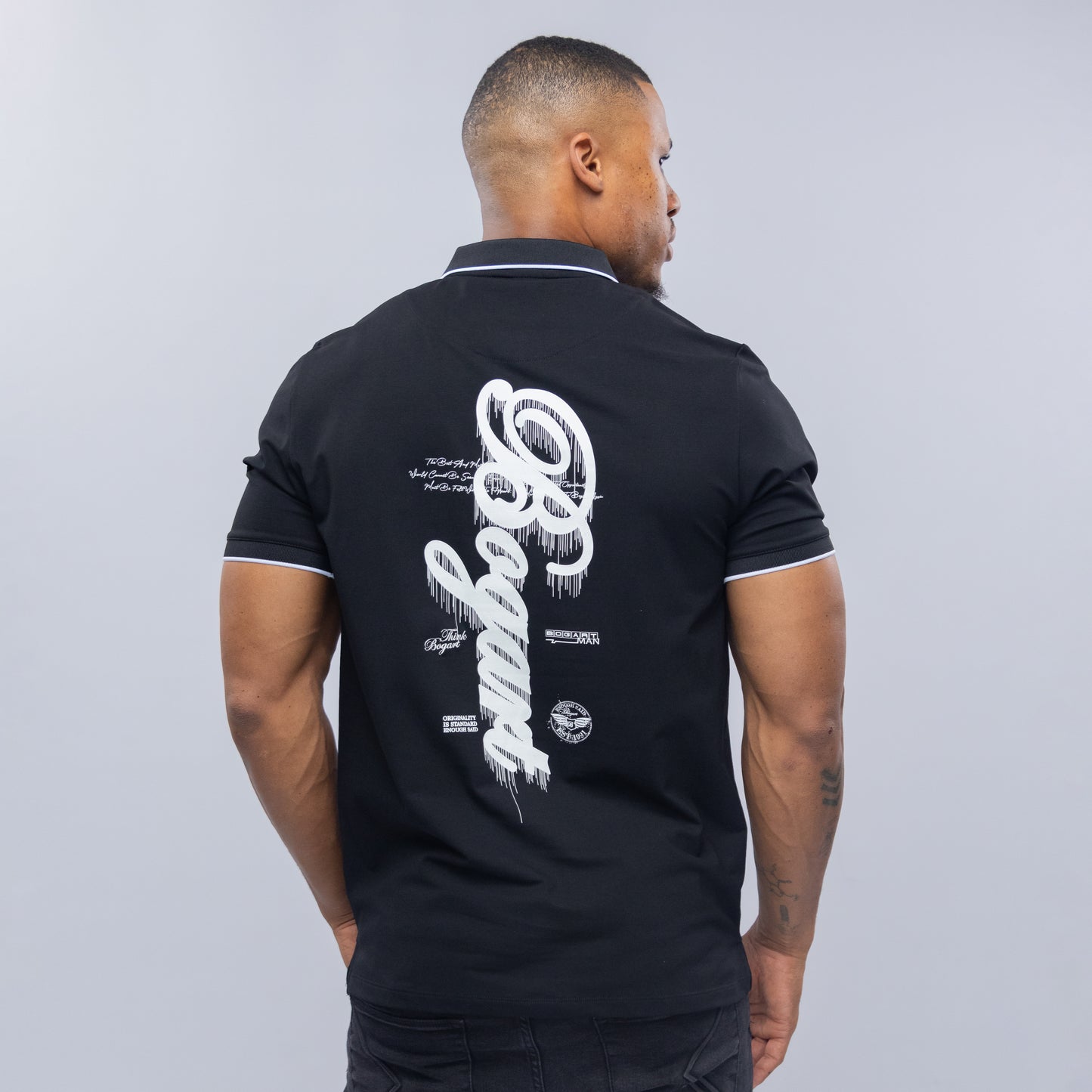 Bogart Enough Said Signature Polo