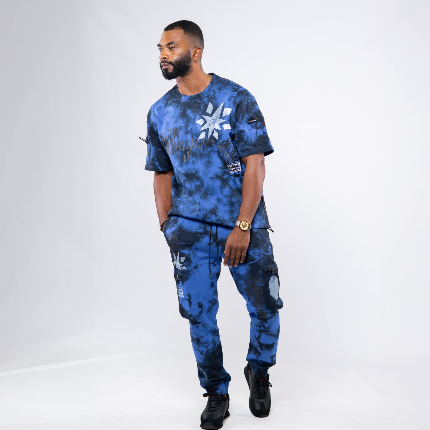Bogart Tie Dye Collection Relaxed Tracksuit