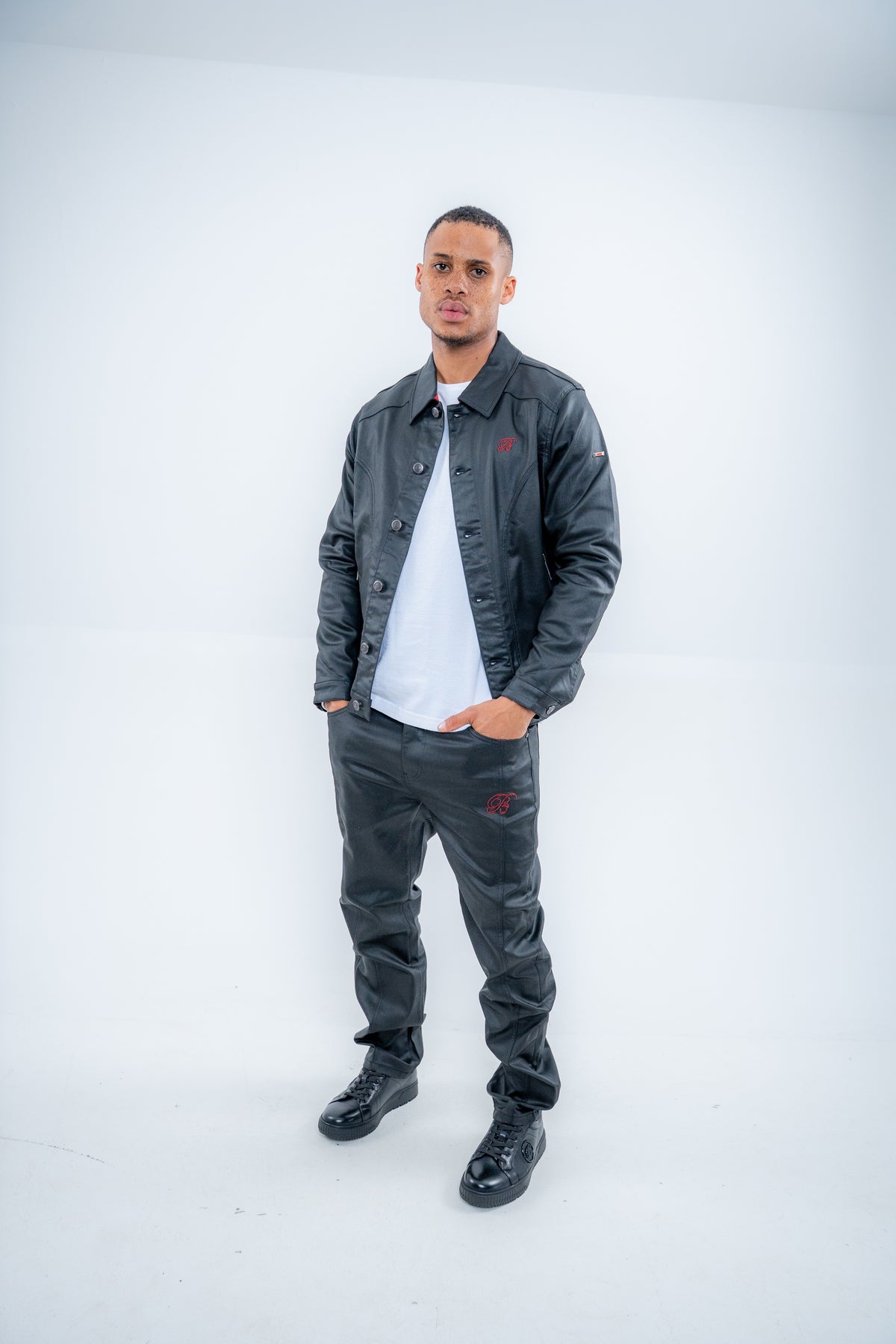 Bogart Coated Trucker Jacket