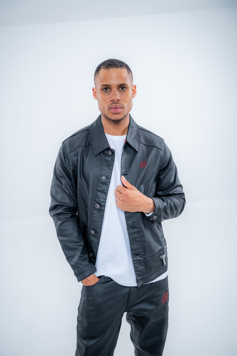 Bogart Coated Trucker Jacket