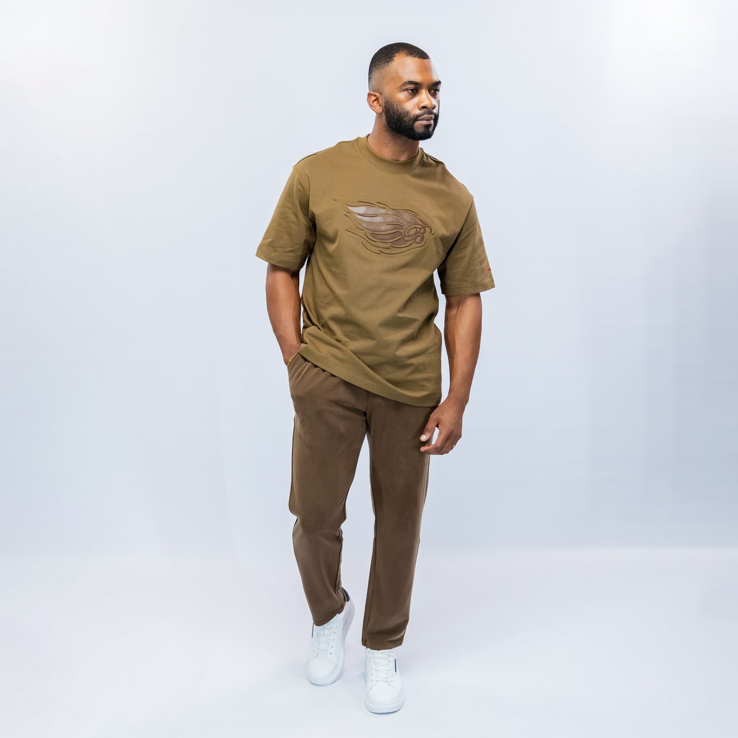 Bogart Aspiration Collection Winged Crest T-Shirt