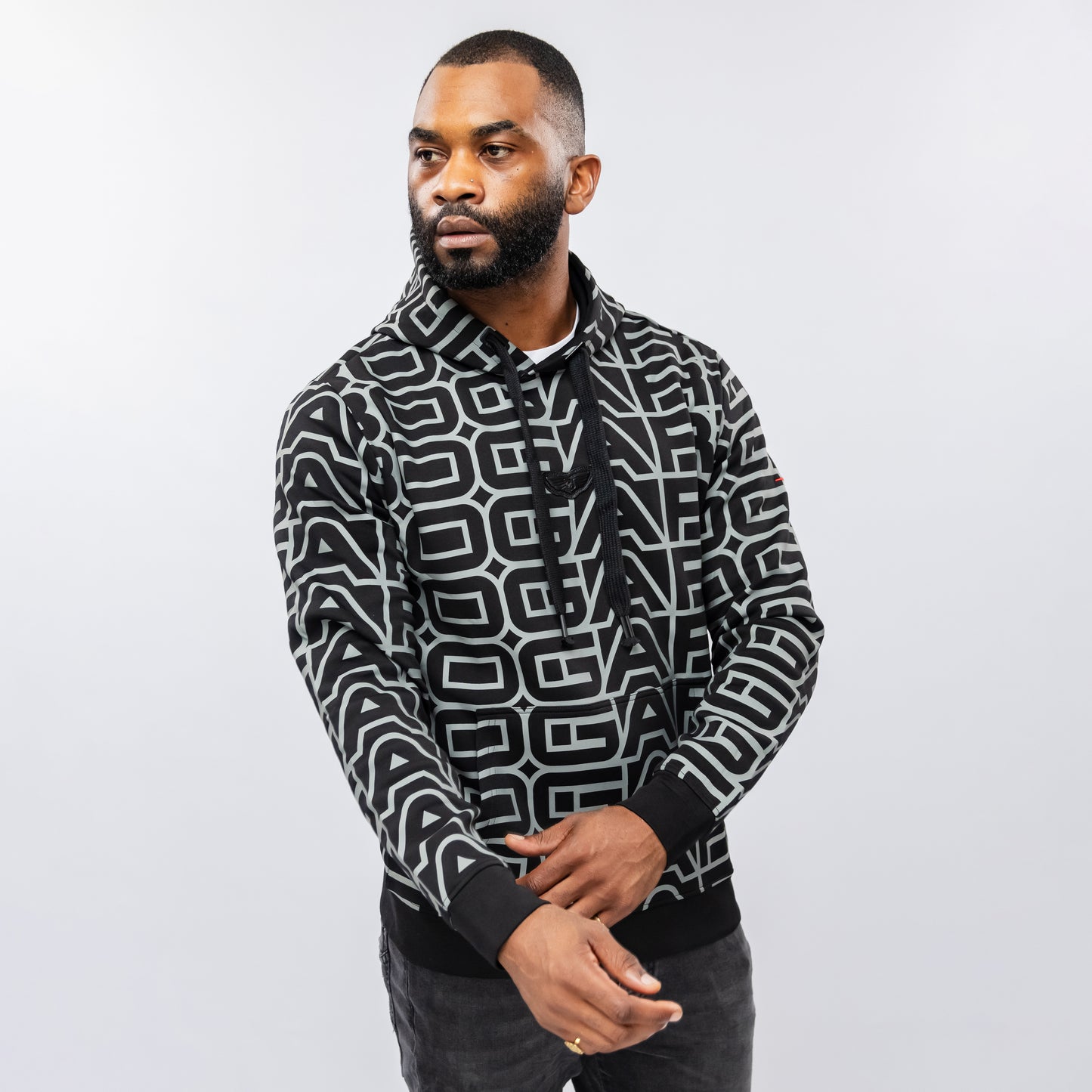 Bogart MAN Monogram Hoodie – Statement Luxury, Redefined - Bogart Man