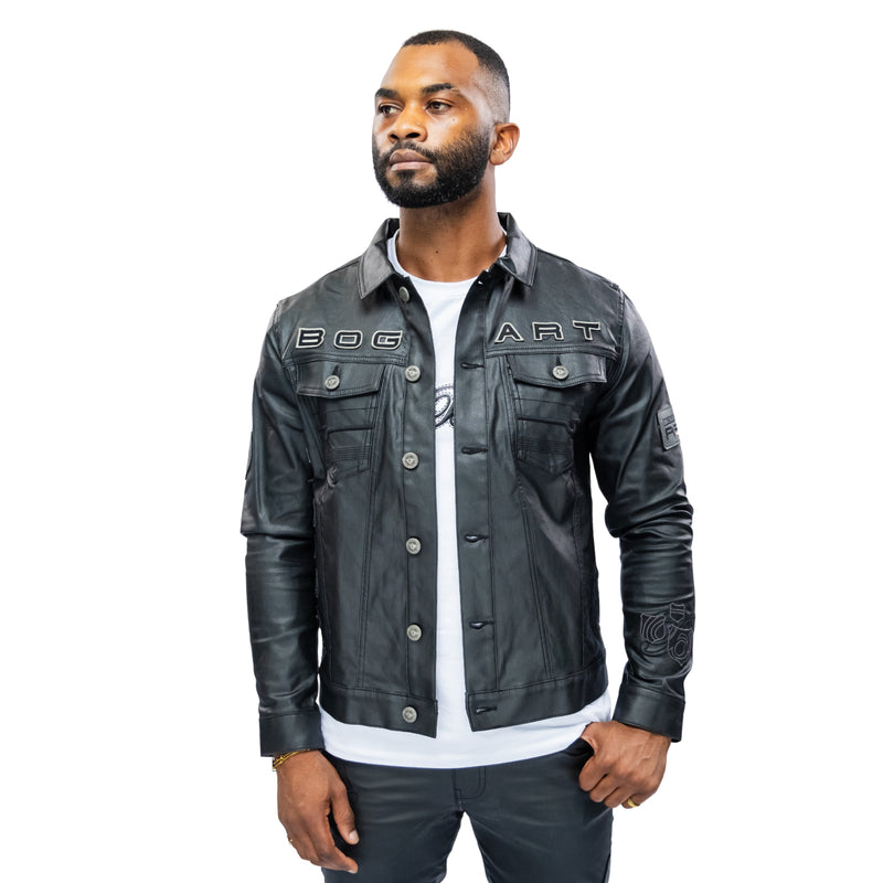 Bogart  Oil Coated Denim Jacket