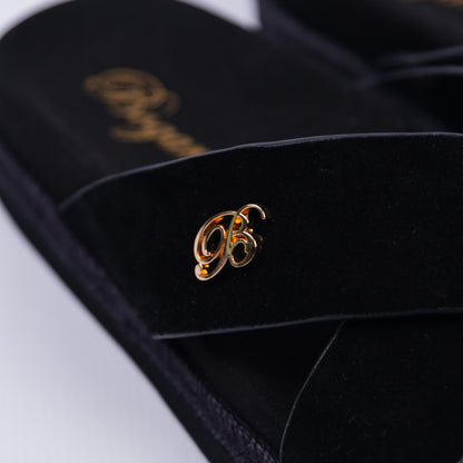 Bogart Cross Strap Suede Sandals