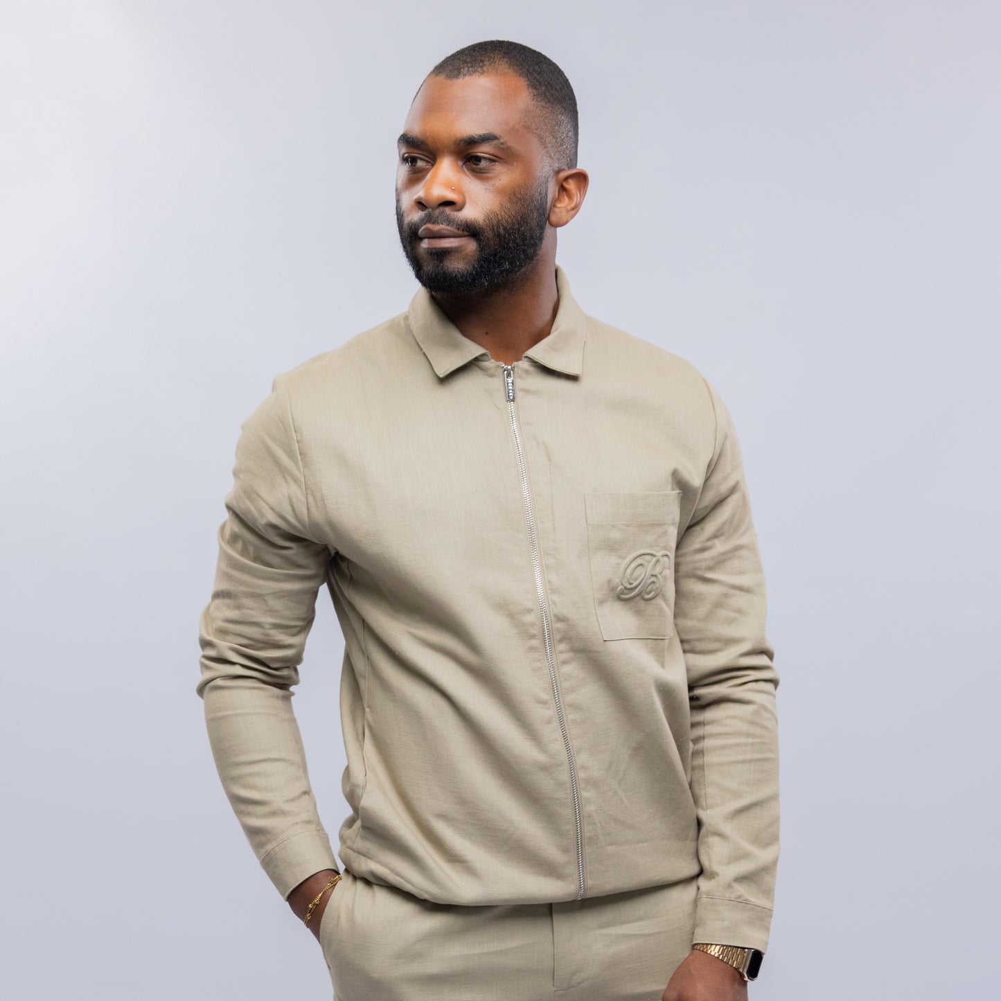 Bogart Modern Collection Zip-Front Coordinated Set - Bogart Man