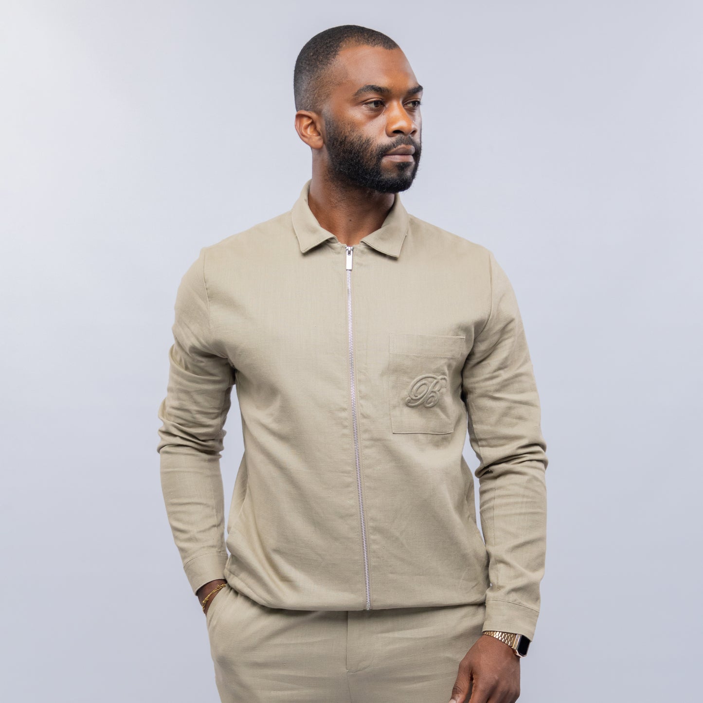 Bogart Modern Collection Zip-Front Coordinated Set - Bogart Man