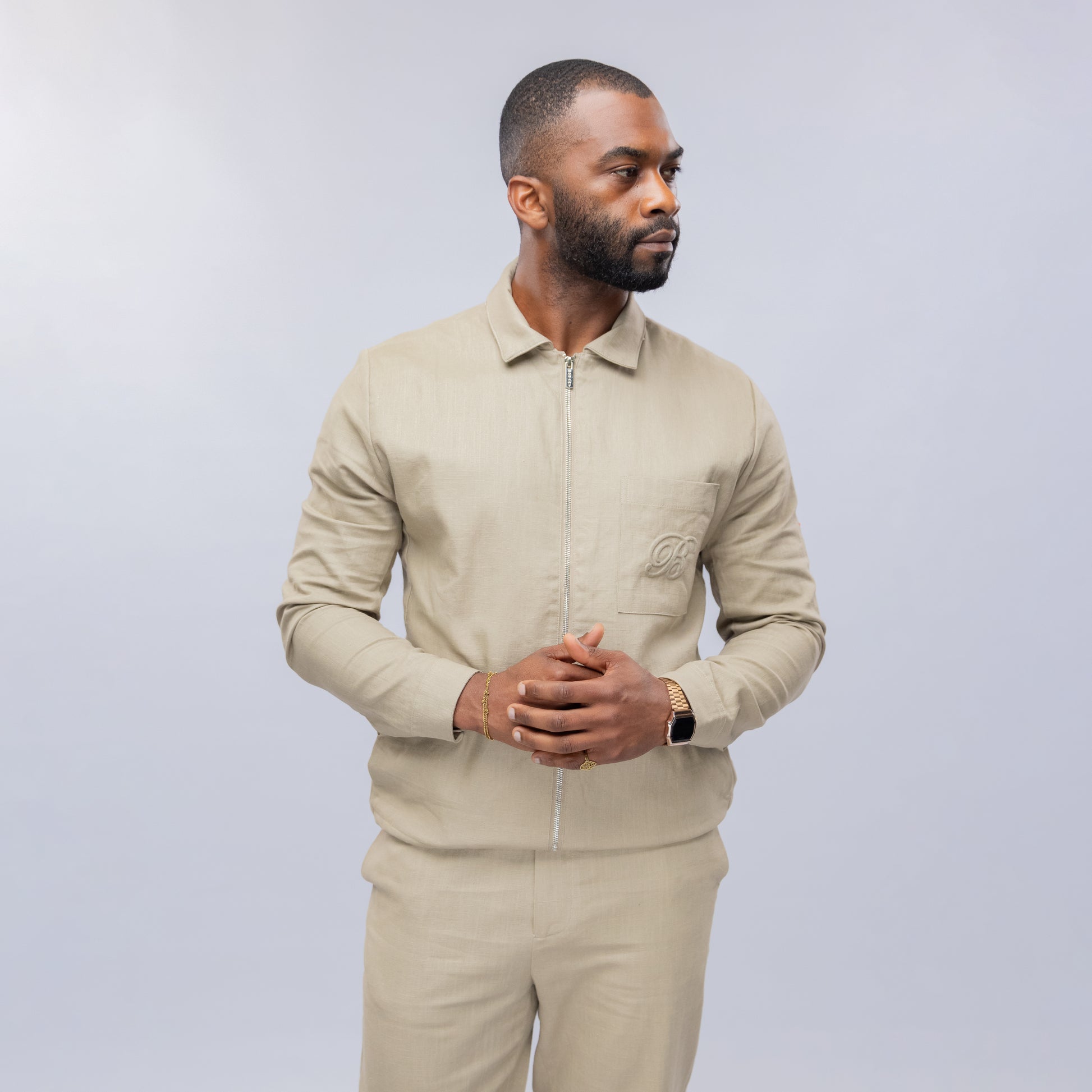 Bogart Modern Collection Zip-Front Coordinated Set - Bogart Man