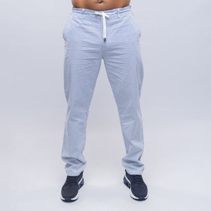 Bogart Heritage Collection Pinstripe Drawstring Trousers - Bogart Man