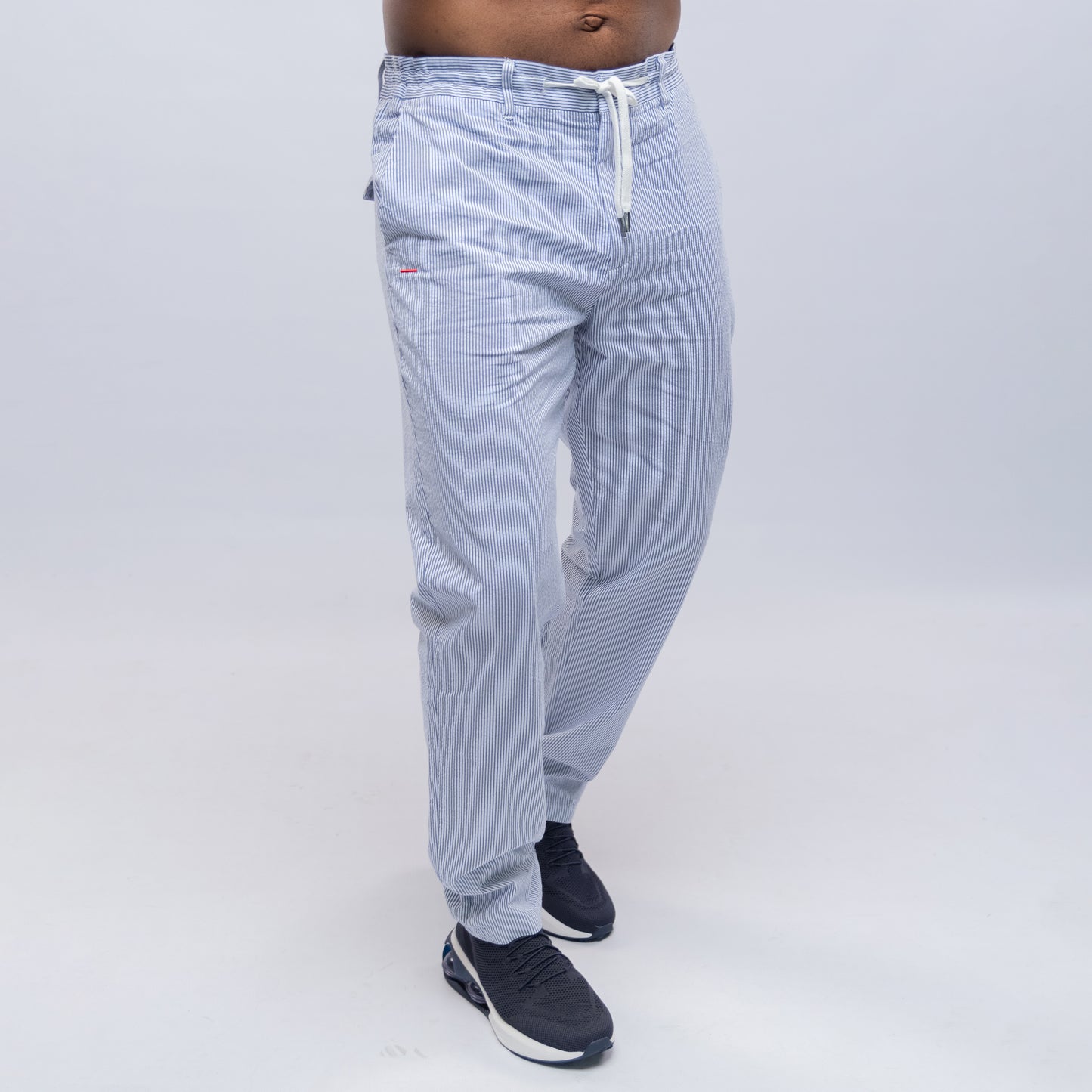 Bogart Heritage Collection Pinstripe Drawstring Trousers - Bogart Man