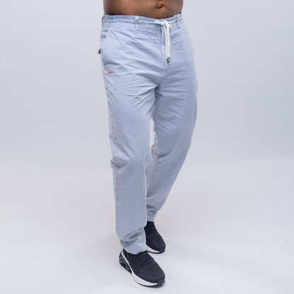Bogart Heritage Collection Pinstripe Drawstring Trousers - Bogart Man