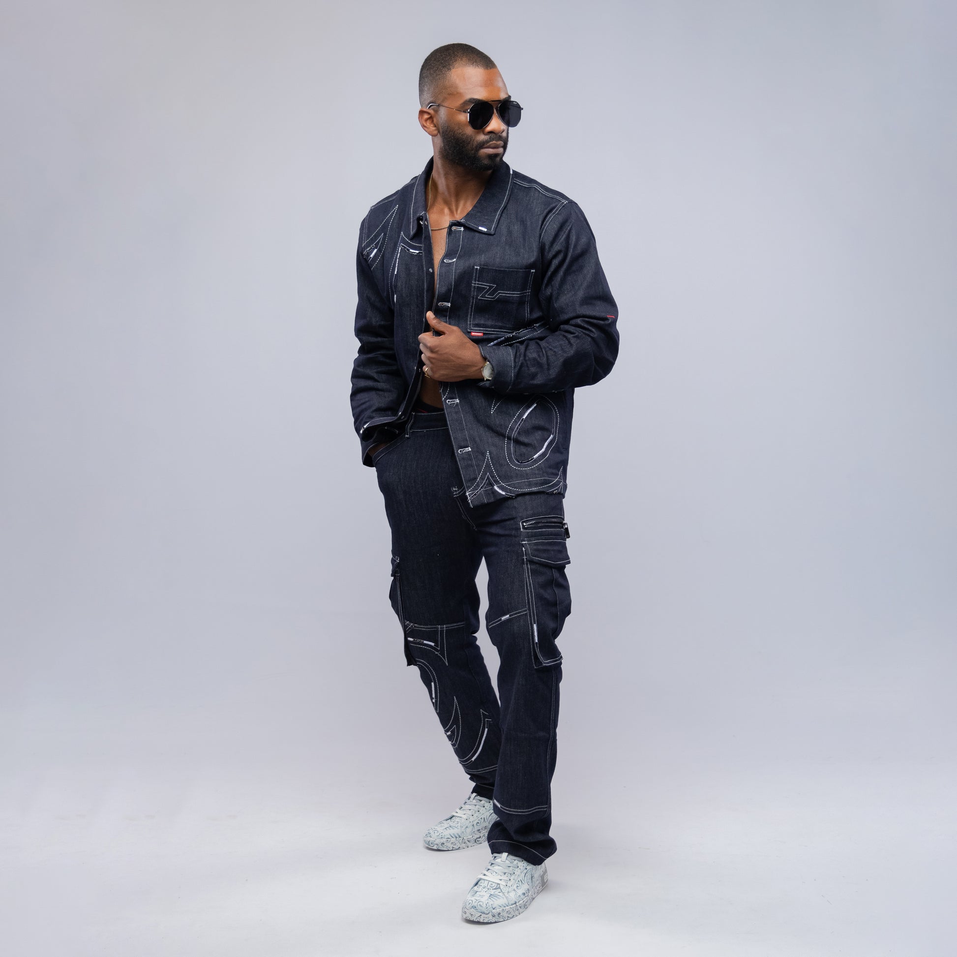 Bogart Utility Stitch Denim Set