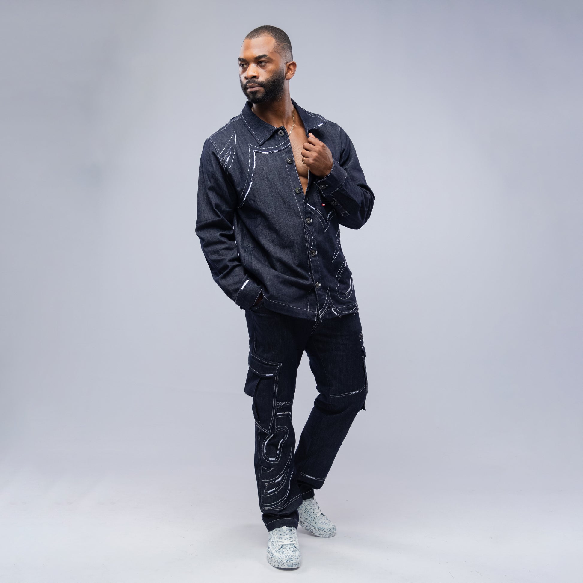 Bogart Utility Stitch Denim Set