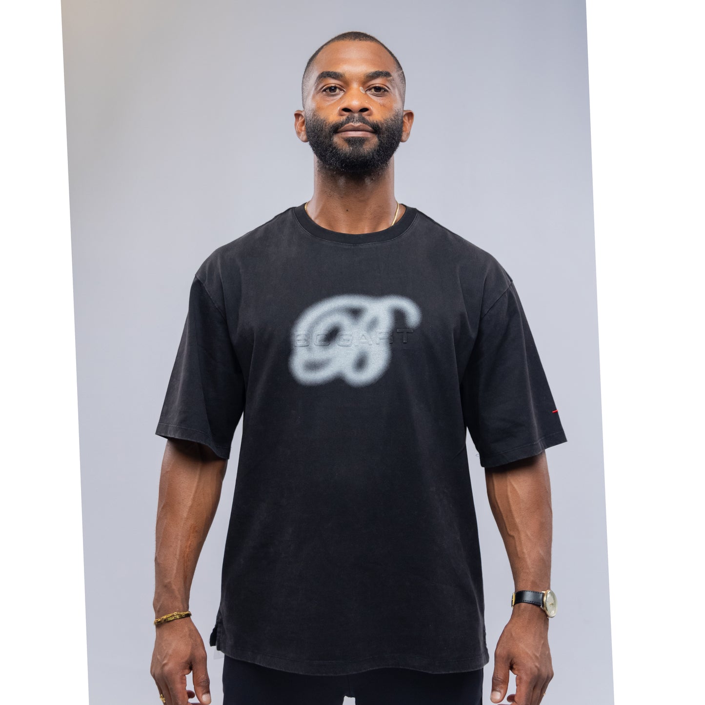 Bogart Spray Effect Oversized Tee