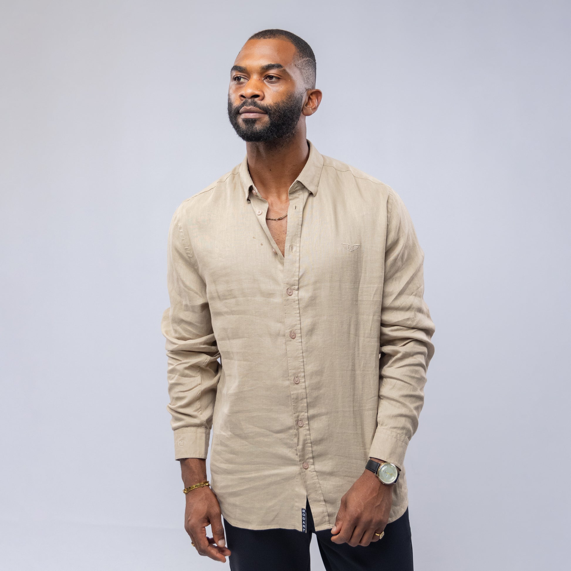 Bogart Premium Linen Shirt