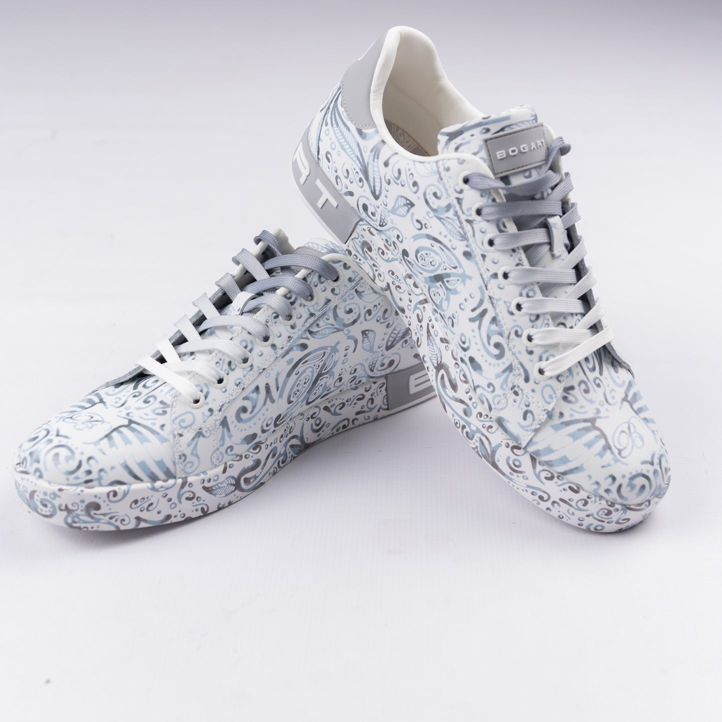Bogart Baroque Pattern Sneakers