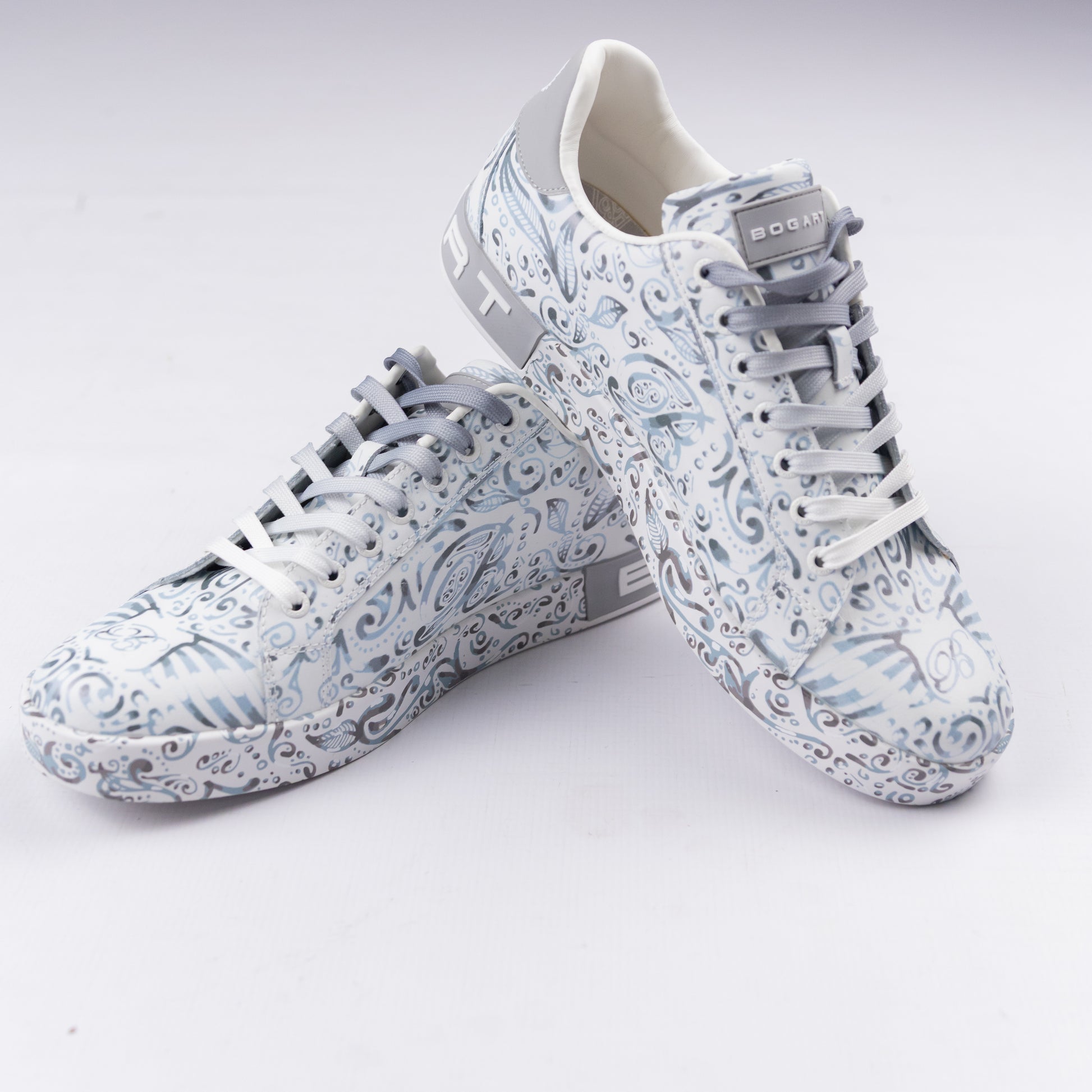 Bogart Baroque Pattern Sneakers