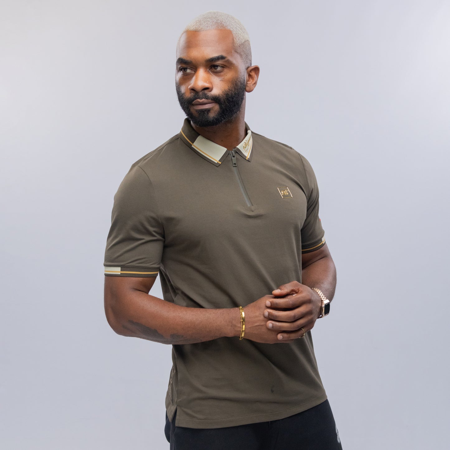 Bogart Distinguished Contrast Polo
