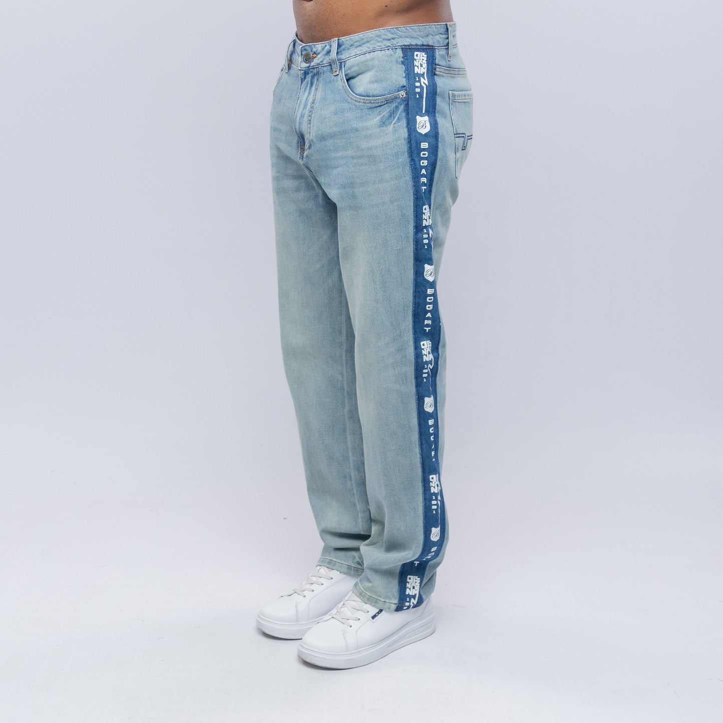 Bogart Side Stripe Tape Denim