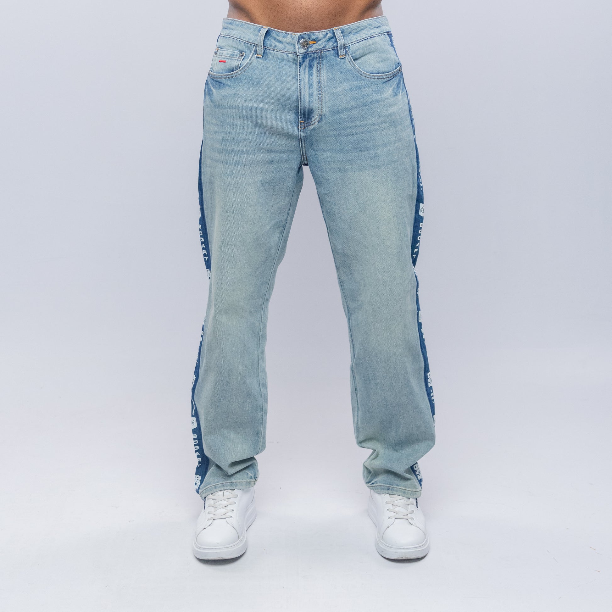 Bogart Side Stripe Tape Denim