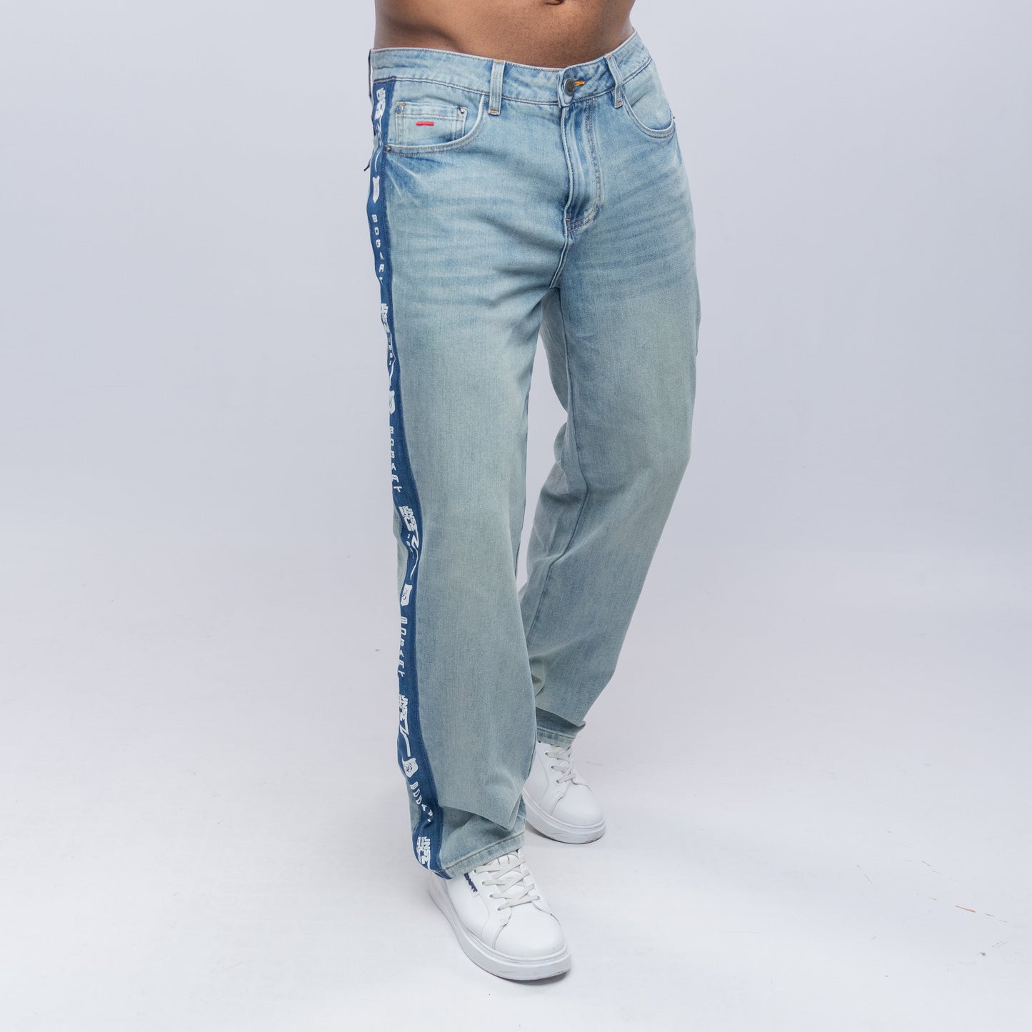 Bogart Side Stripe Tape Denim