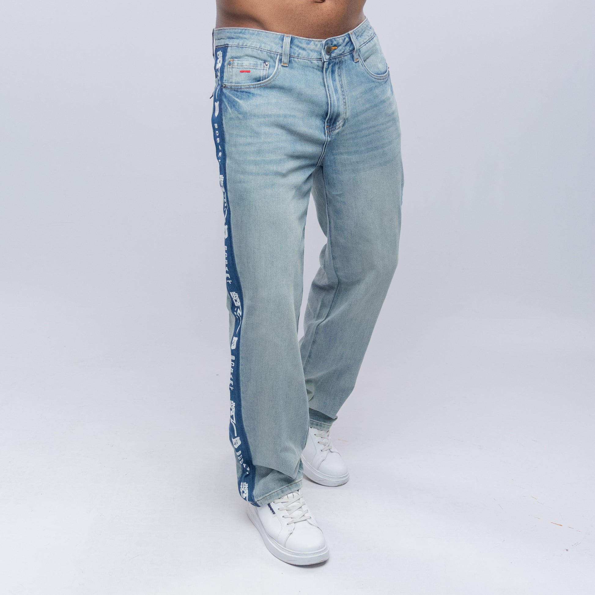 Bogart Side Stripe Tape Denim