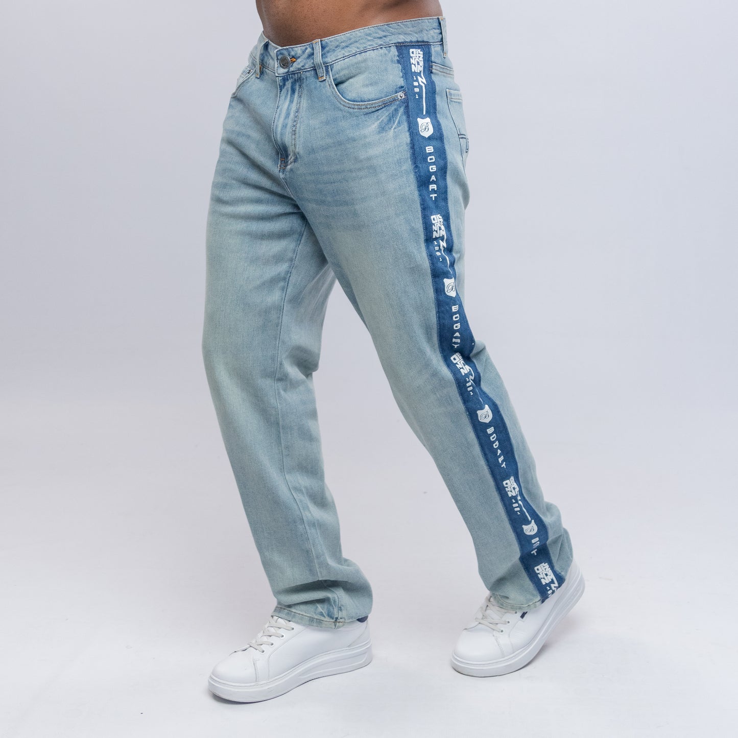 Bogart Side Stripe Tape Denim