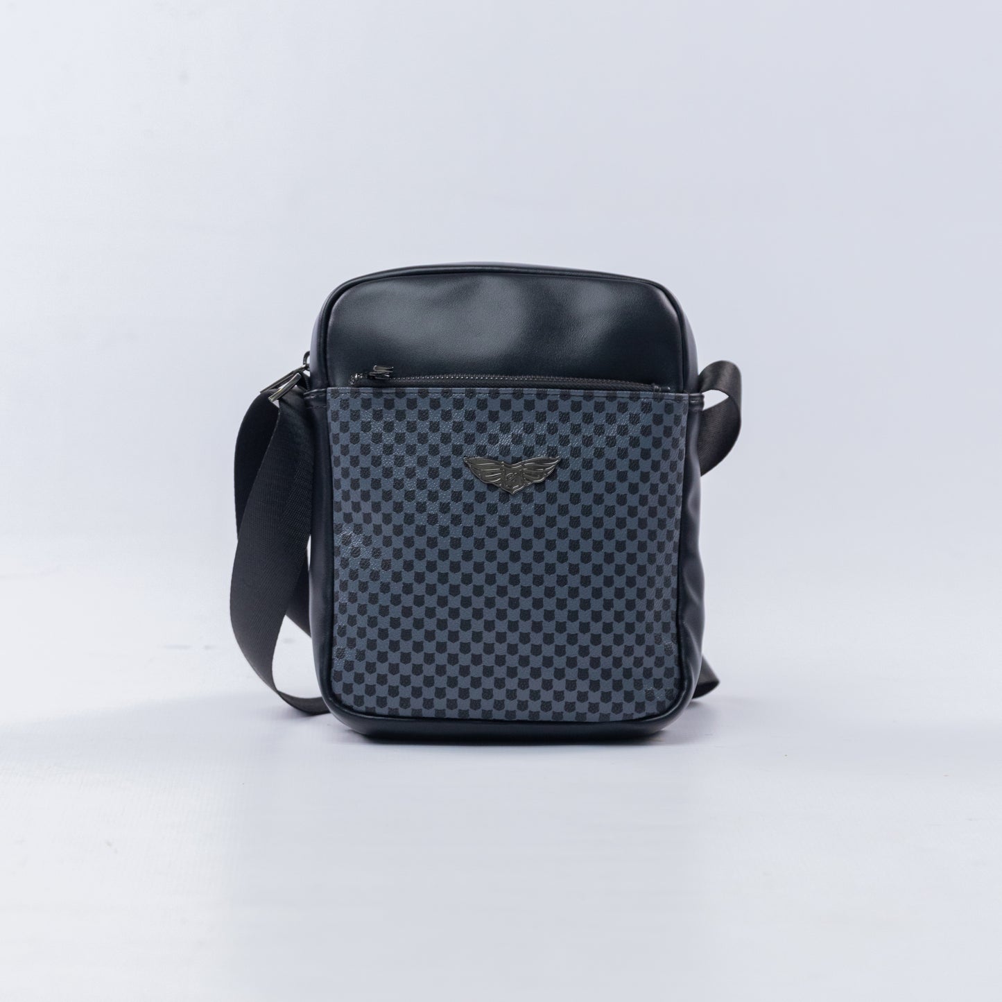 Bogart Noir Damier Crossbody Bag