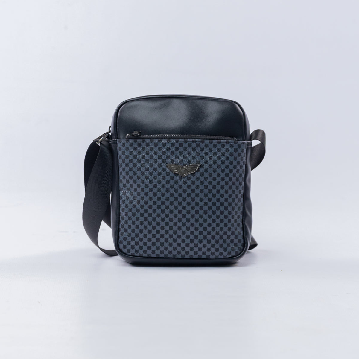 Bogart Check Panel Reporter Bag