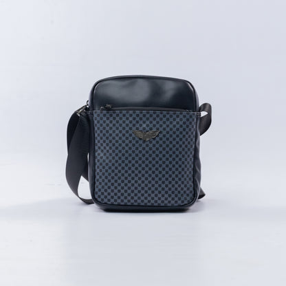 Bogart Check Panel Reporter Bag