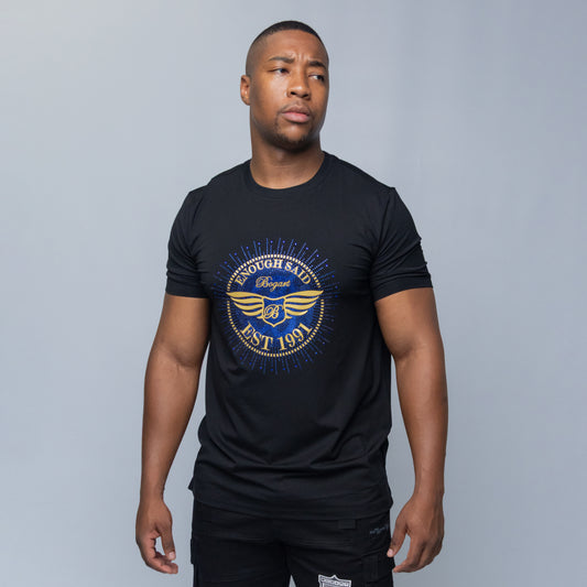 Bogart 'Enough Said' Est. 1991 Emblem Tee