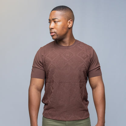Bogart Monogram Jacquard Knit Tee
