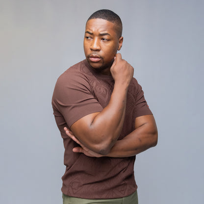 Bogart Monogram Jacquard Knit Tee