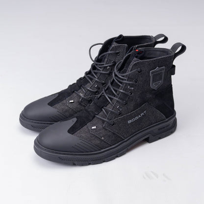 Bogart Denim Combat Boots