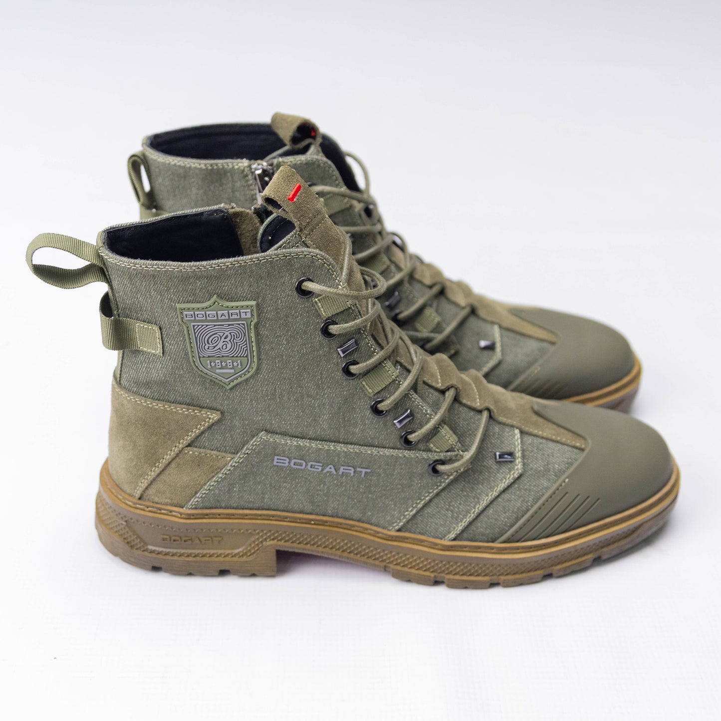 Bogart Denim Combat Boots