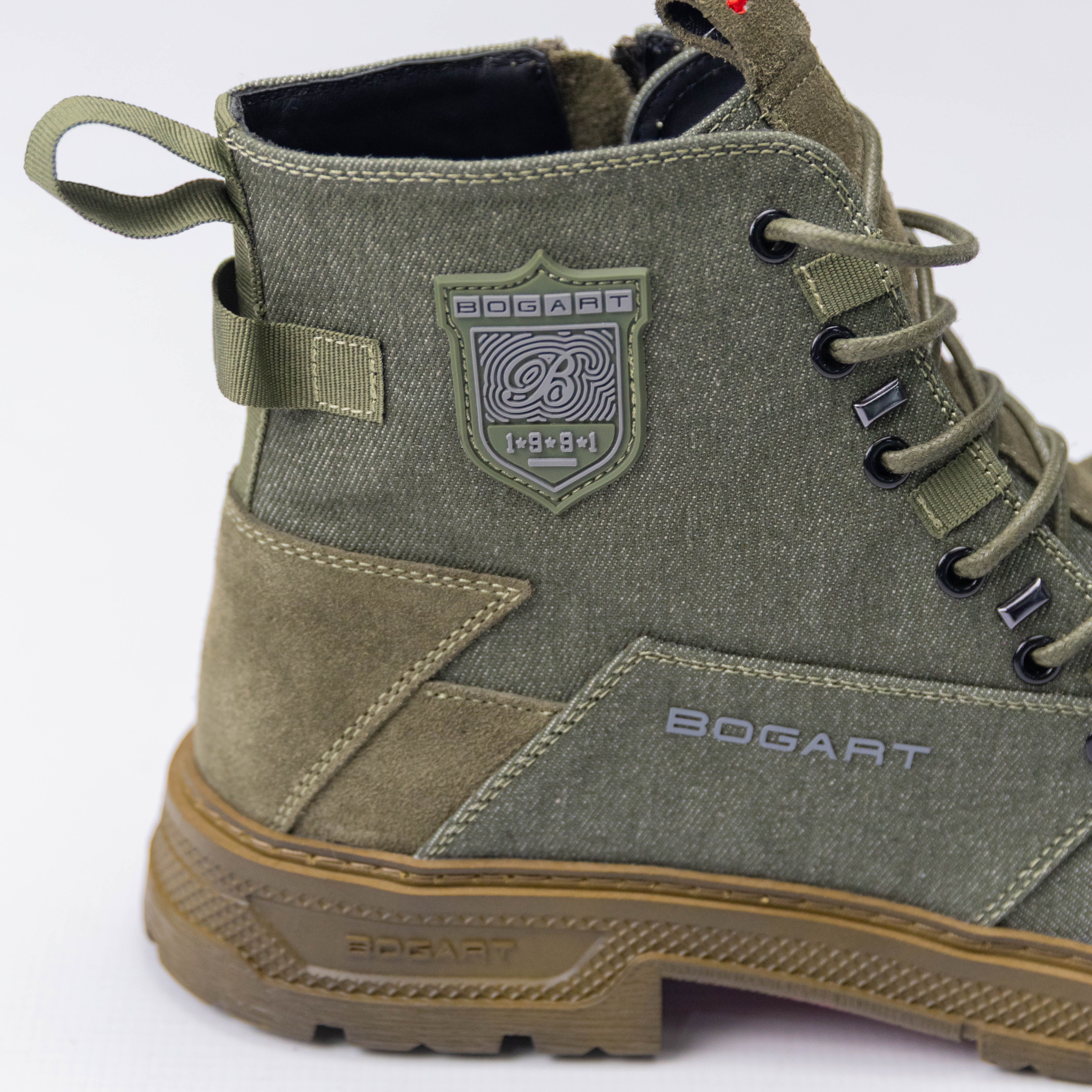 Bogart Denim Combat Boots | Bogart Man