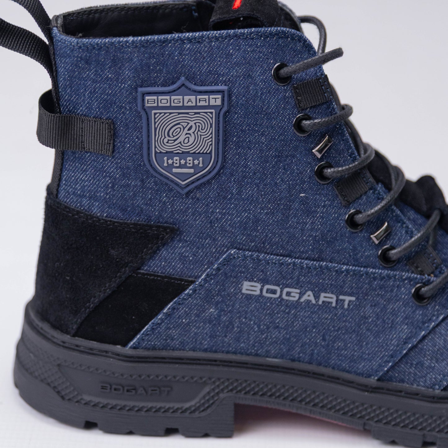 Bogart Denim Combat Boots