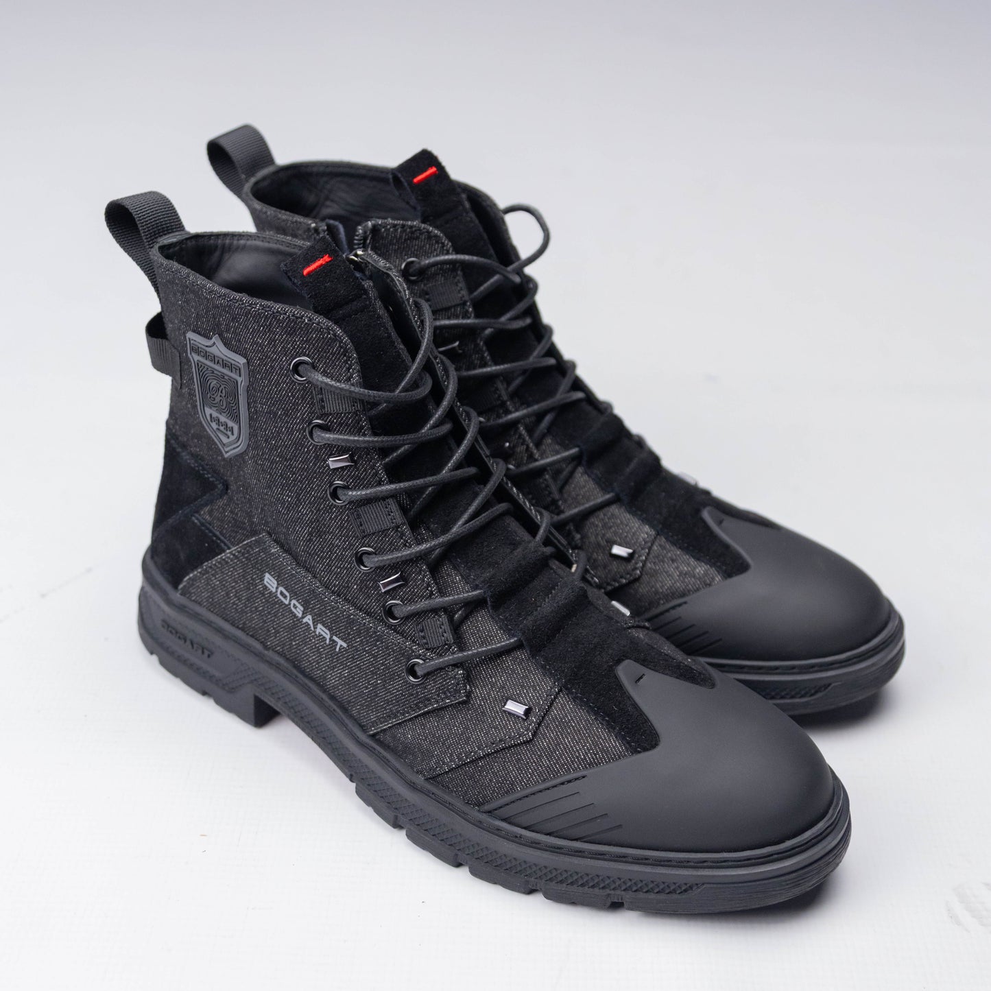 Bogart Denim Combat Boots