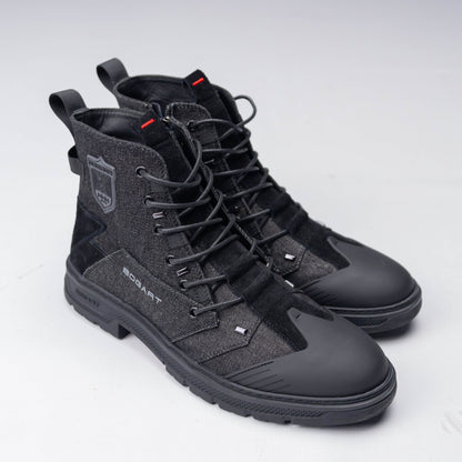 Bogart Denim Combat Boots