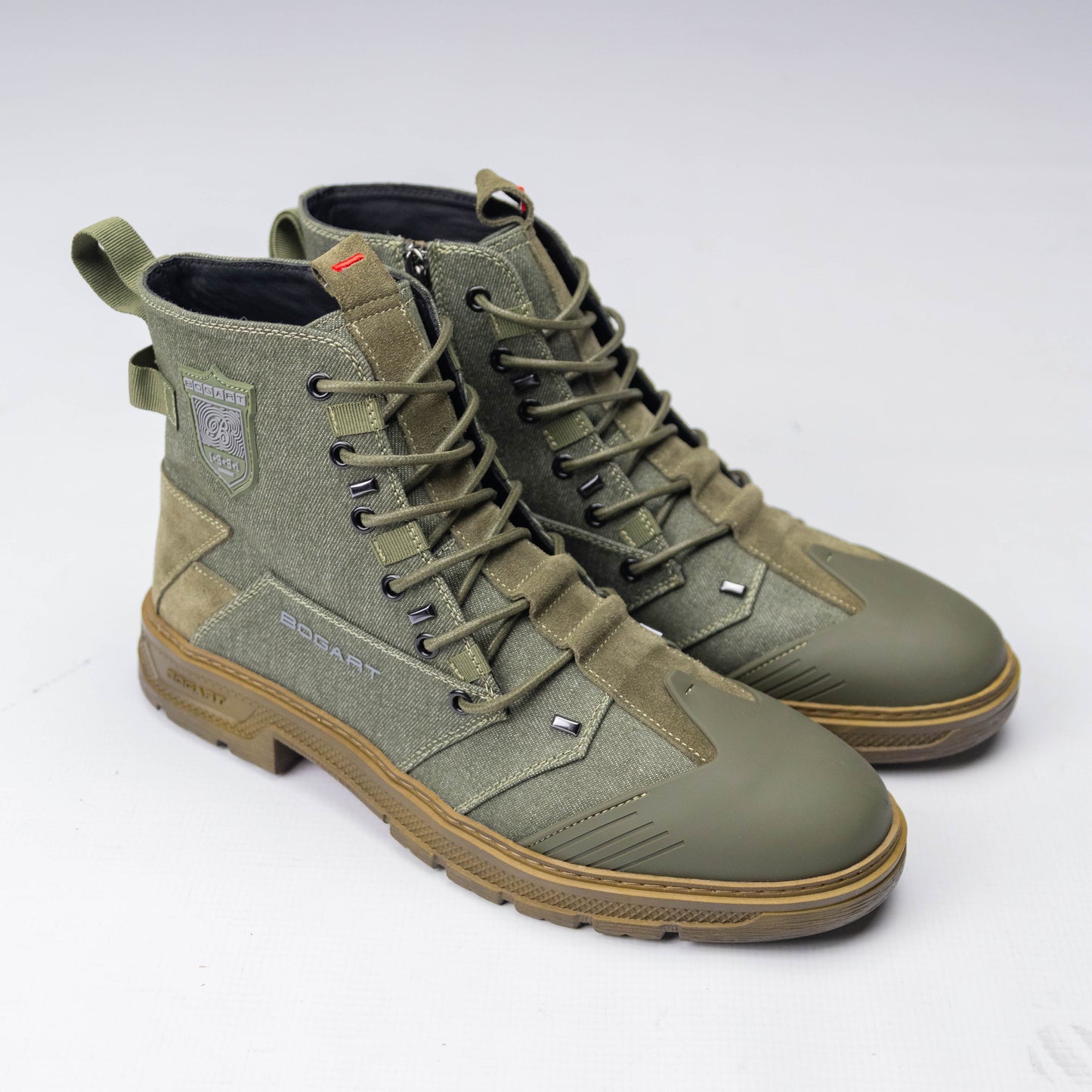 Bogart Denim Combat Boots
