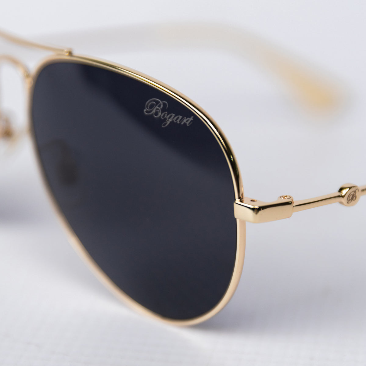 Bogart Gilded Aviator Sunglasses