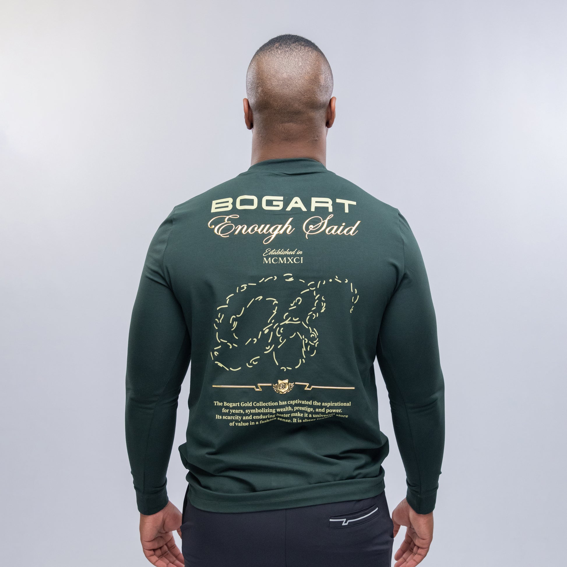 Bogart Gold Wing Badge Long Sleeve