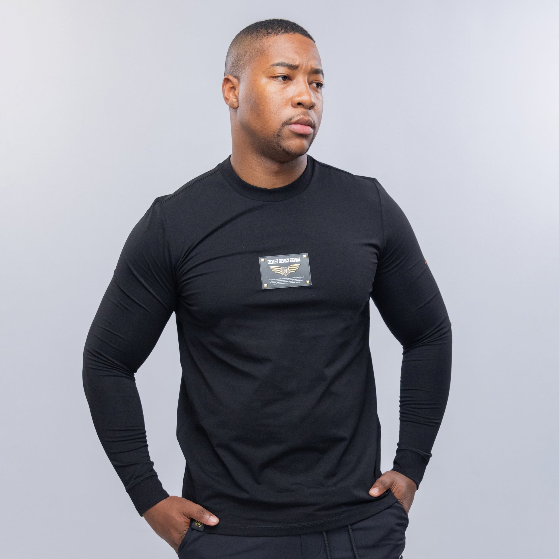 Bogart Gold Wing Badge Long Sleeve