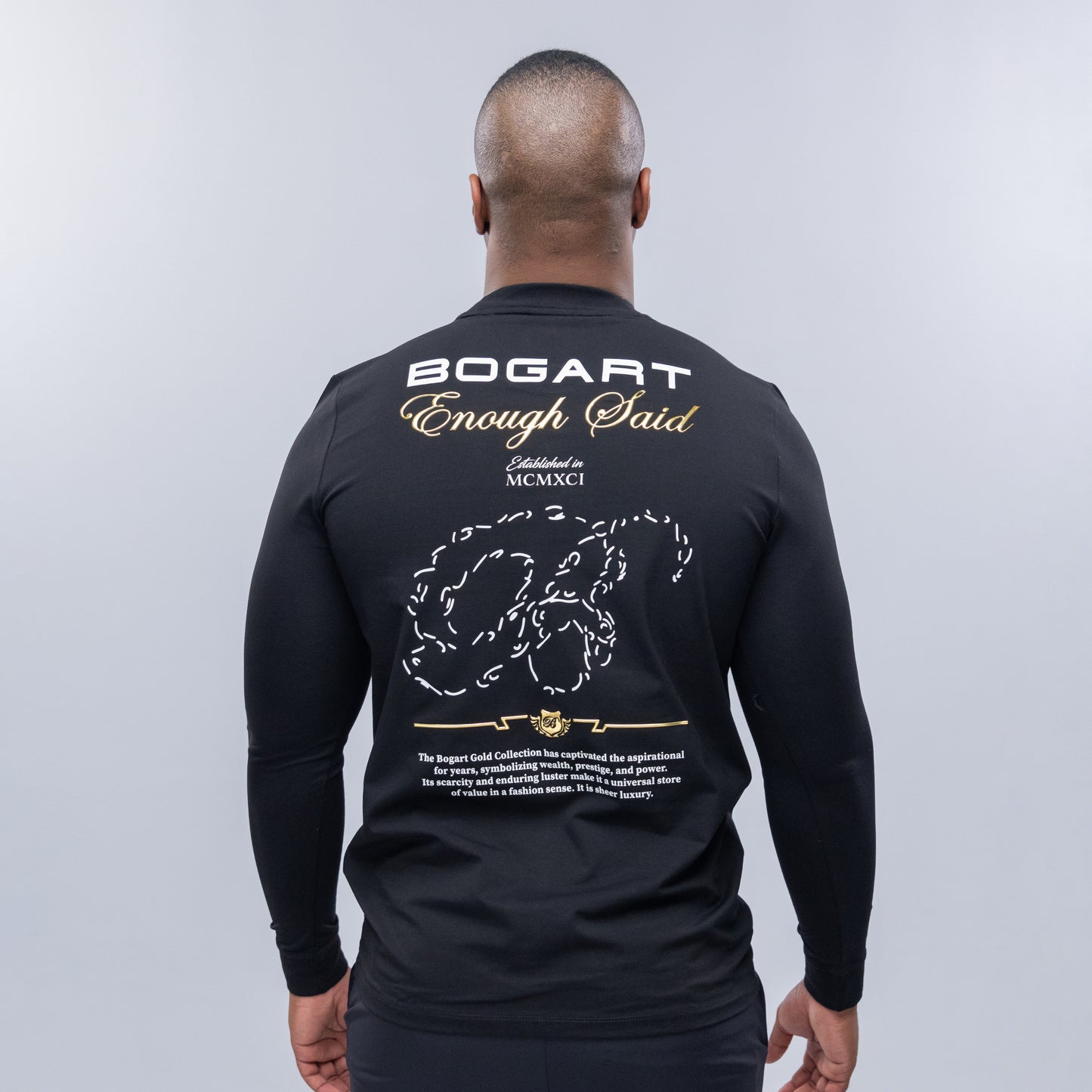 Bogart Gold Wing Badge Long Sleeve