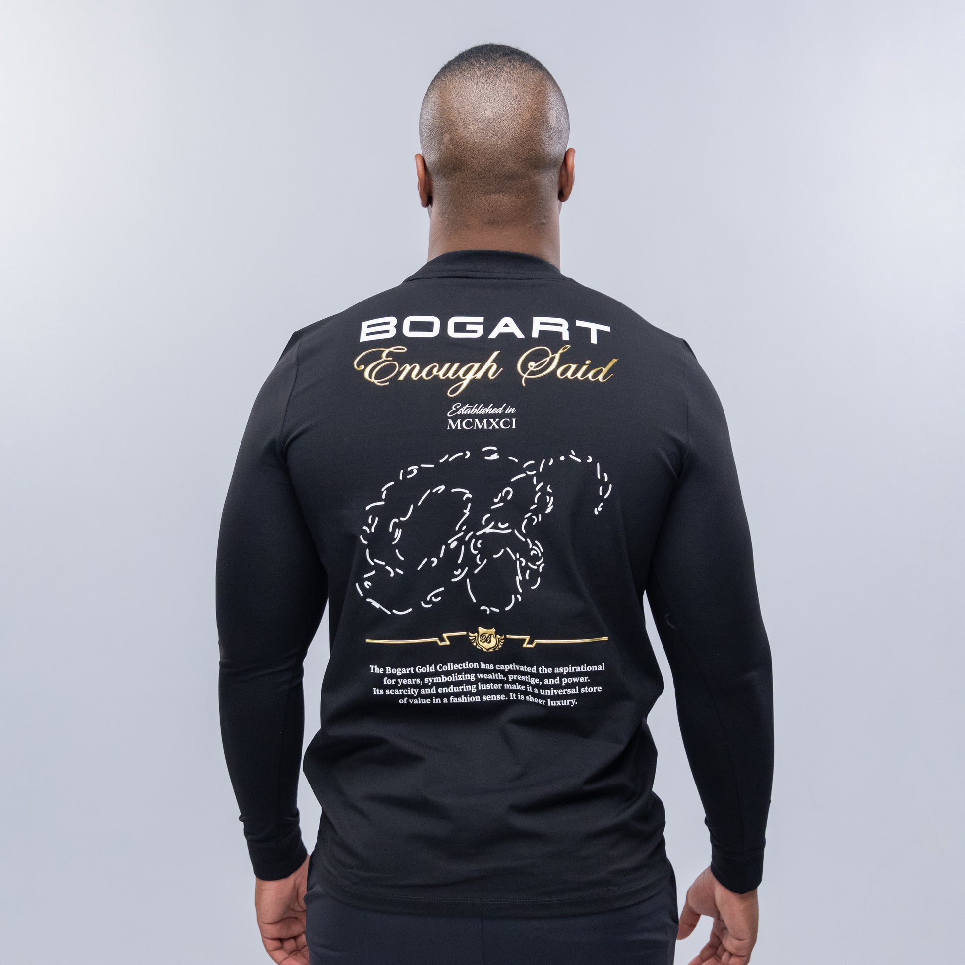 Bogart Gold Wing Badge Long Sleeve