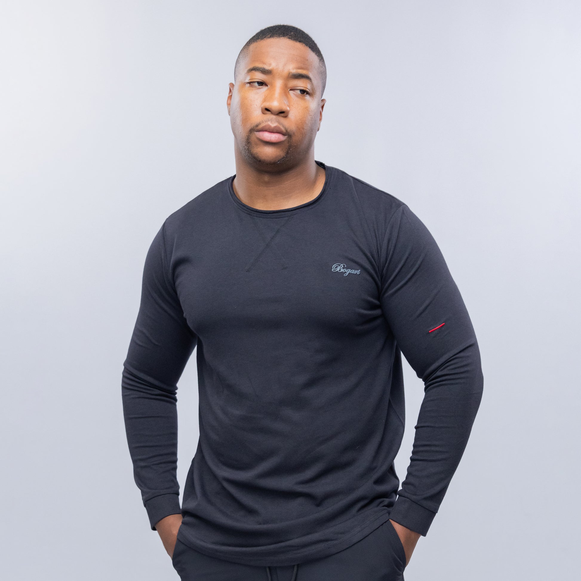 Bogart Tonal Script Long Sleeve