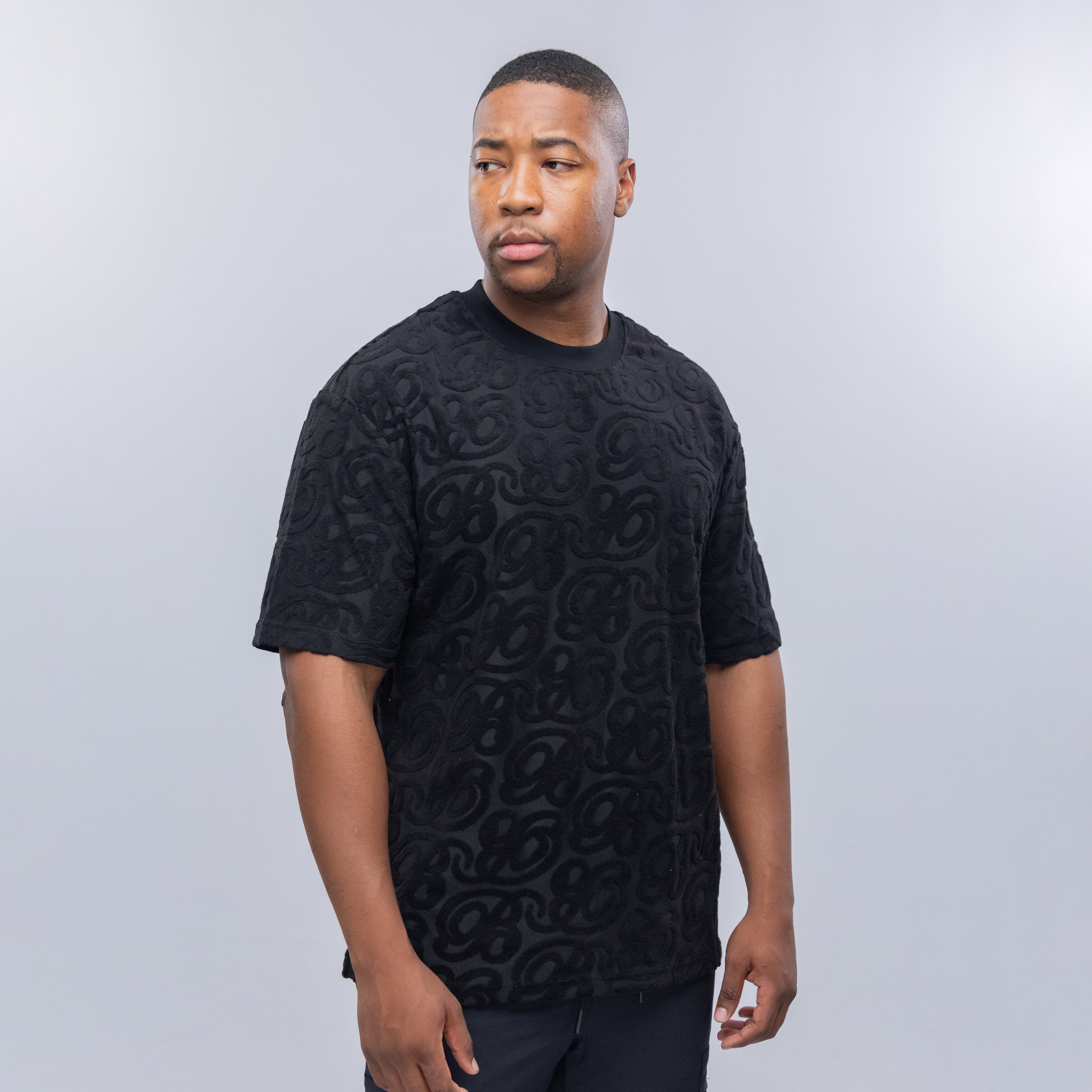 Bogart Script Emboss Oversized Tee | Bogart Man