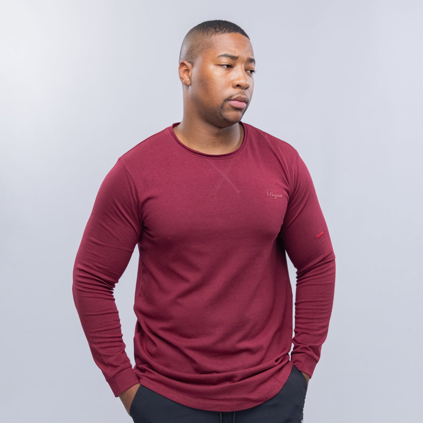 Bogart Tonal Script Long Sleeve