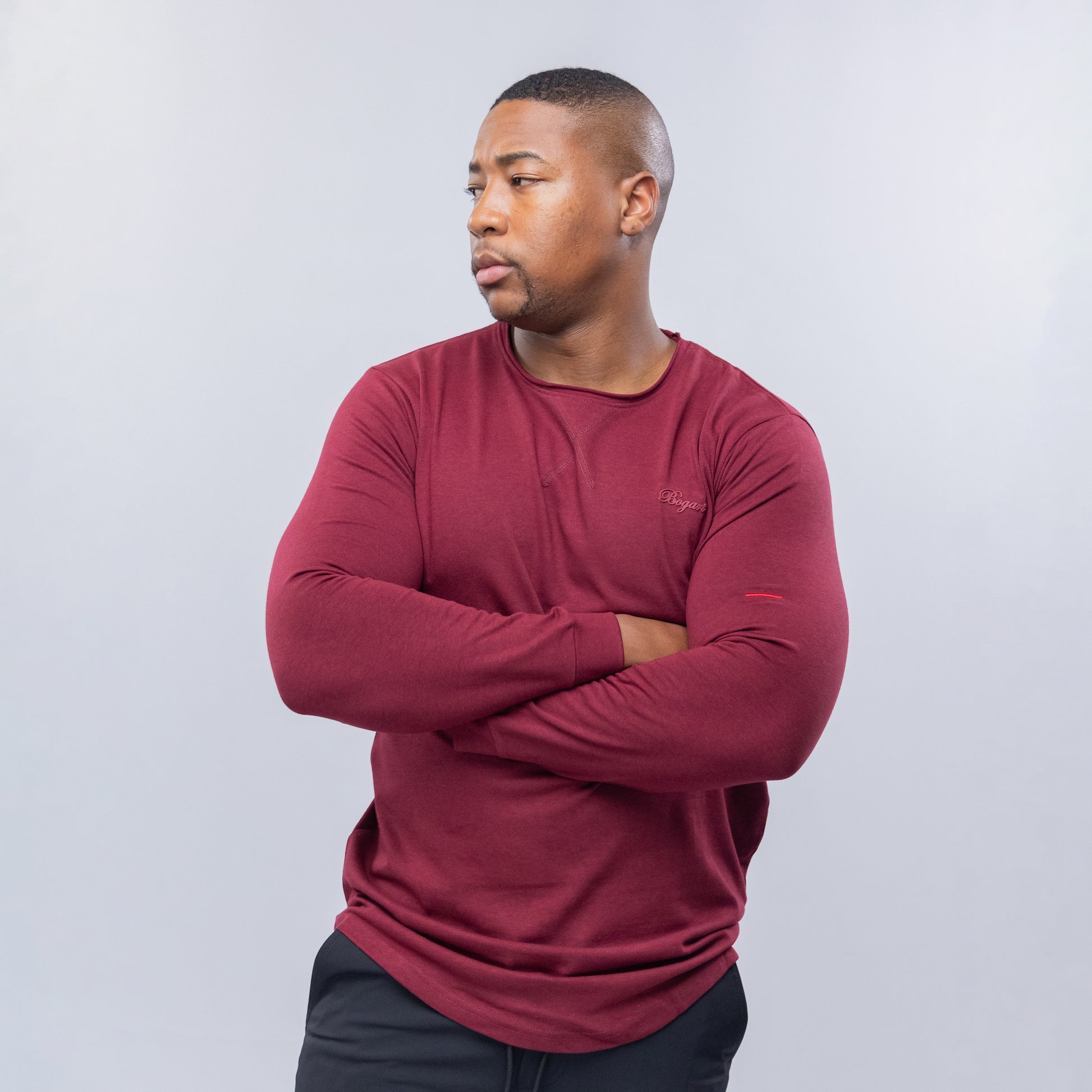 Bogart Tonal Script Long Sleeve