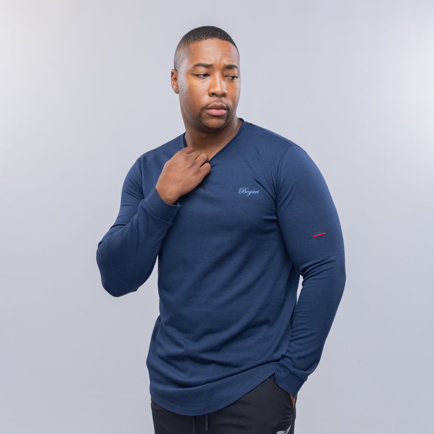 Bogart Tonal Script Long Sleeve